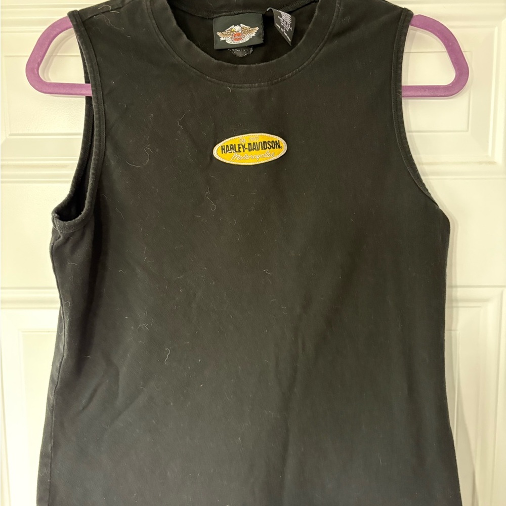 Harley-Davidson Women's Black Muscle Tee